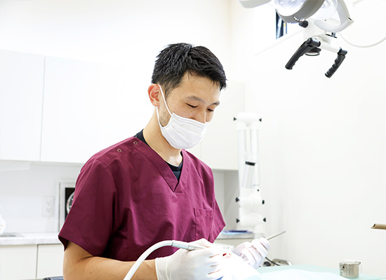 痛みに配慮した治療