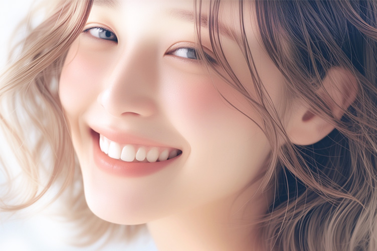 ホワイトニングで素敵な笑顔を