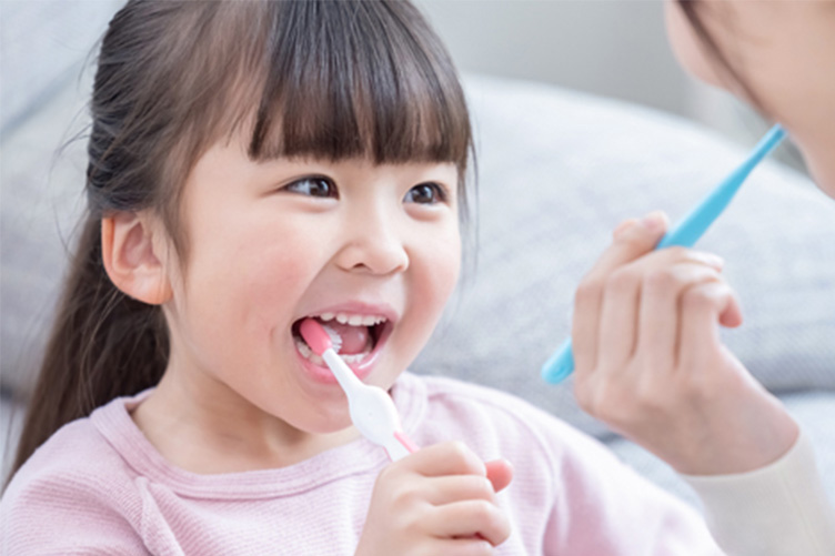 ブラッシング指導