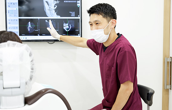 丁寧な説明と幅広い治療の選択肢