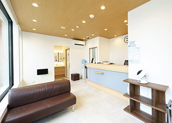 新潟市中央区の山崎歯科医院待合室